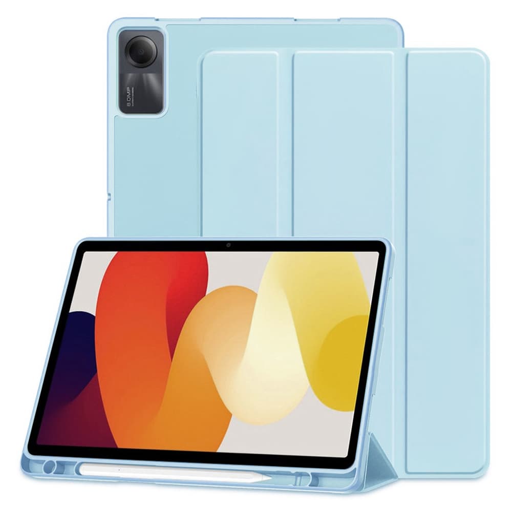 Techsuit Flex Trifold držák pera Xiaomi Redmi Pad SE 11" Nebesky modrá - náhled 1
