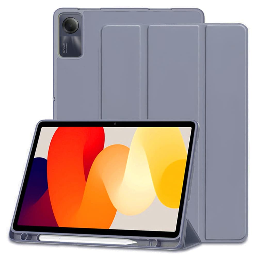 Techsuit Flex Trifold s držákem tužky Xiaomi Redmi Pad SE 11 Fialové - náhled 1