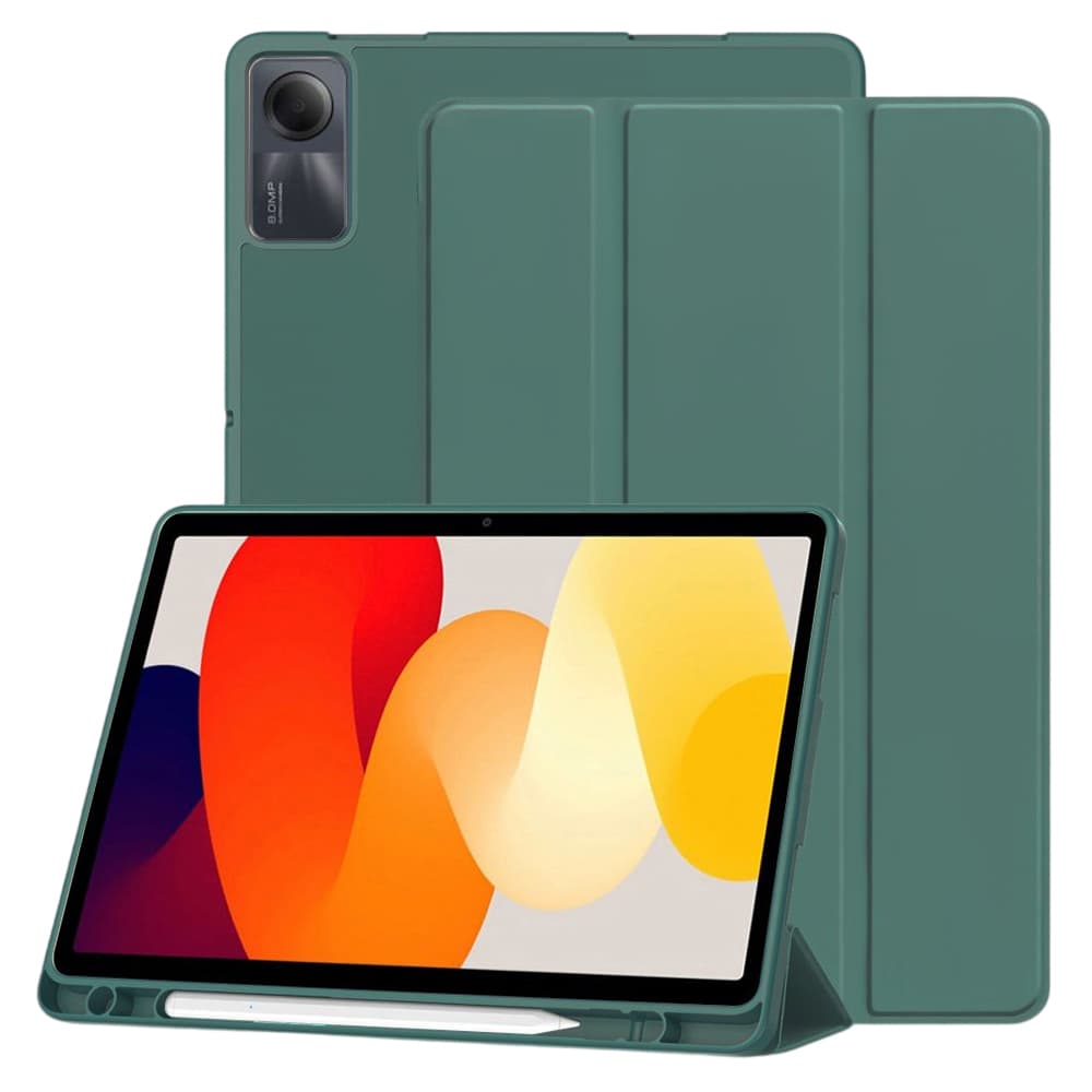 Techsuit Trifold držák pera Xiaomi Redmi Pad SE 11 Zelený - náhled 1