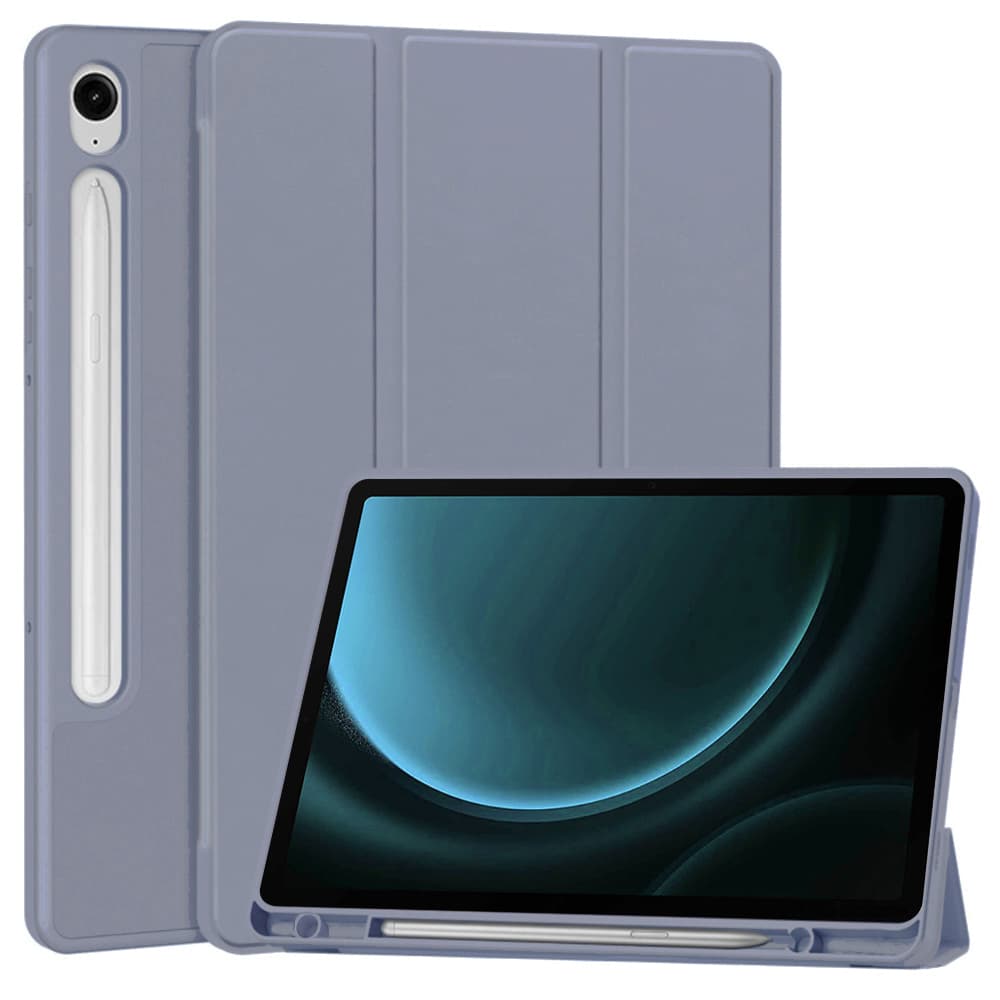 Pouzdro Techsuit Flex Trifold S9 S9 FE S10 FE Fialové - náhled 1