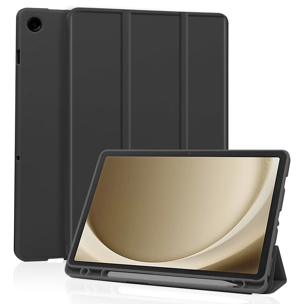 Techsuit Flex Trifold Samsung Galaxy Tab A9 Plus Černá - náhled 1