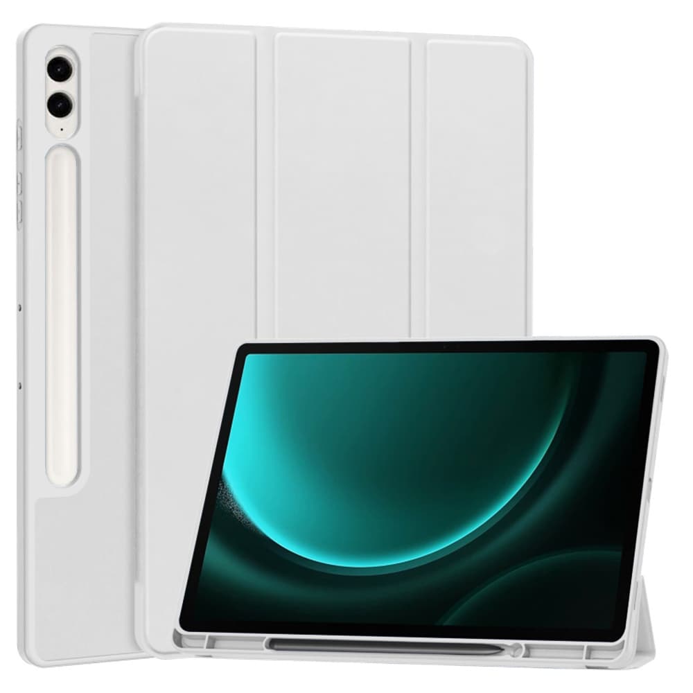 Techsuit Flexi Třídílné pouzdro s perem Tab S9 Plus S10 Plus Šedá - náhled 1