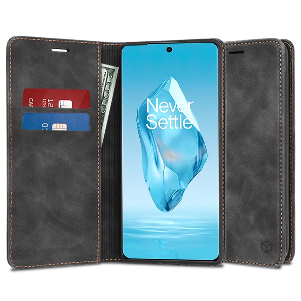 Techsuit Pohodlný Kryt OnePlus 12R Černý - náhled 1