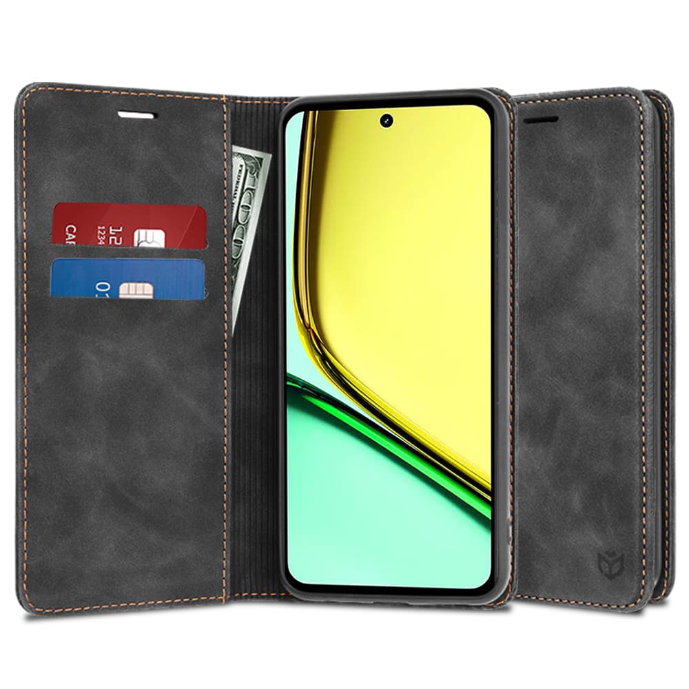Techsuit Pohodlný Kryt Realme C67 4G Black - náhled 1
