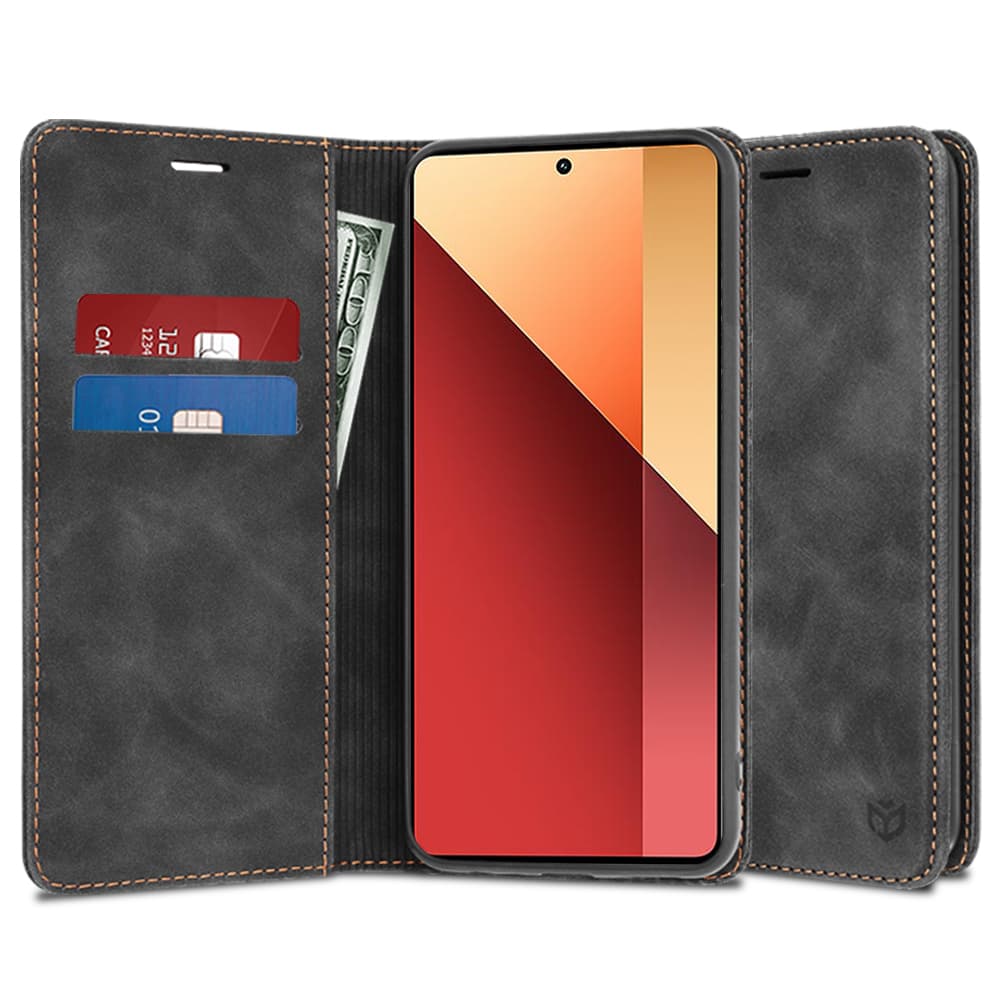 Techsuit Pohodlný Kryt Xiaomi Redmi Note 13 Pro 4G Poco M6 Pro 4G Black - náhled 1