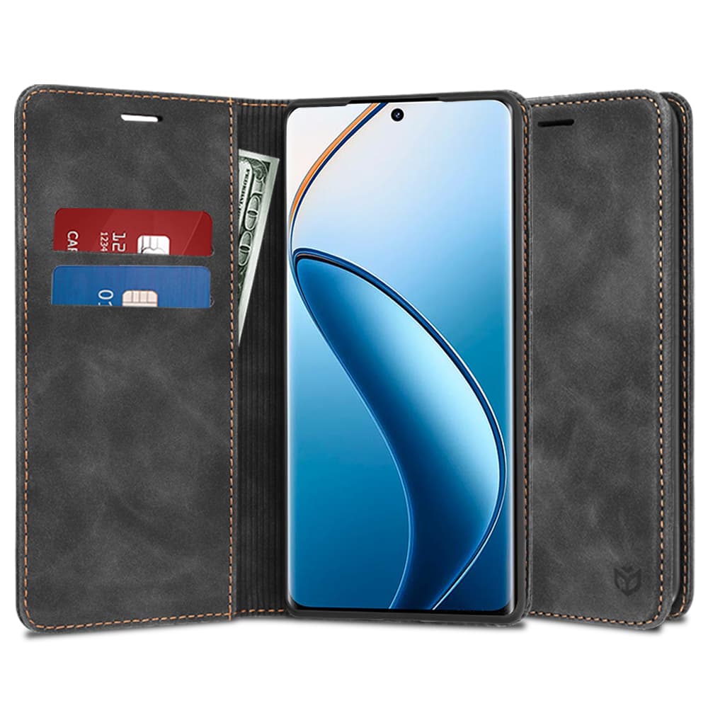 Techsuit Pohodlný kryt Realme 12 Pro 12 Pro+ Černý - náhled 1
