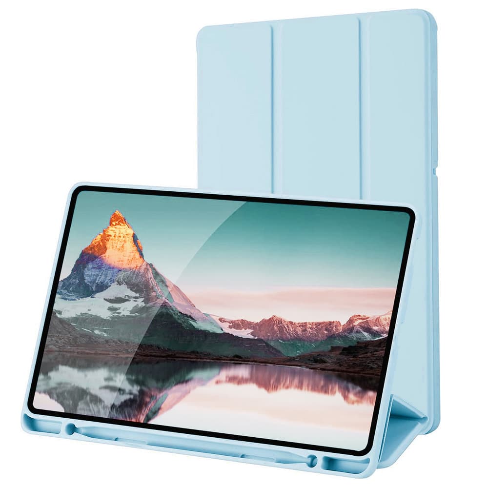 Techsuit Flex Trifold držák pera Samsung Galaxy Tab S6 Lite Nebesky modrá - náhled 1