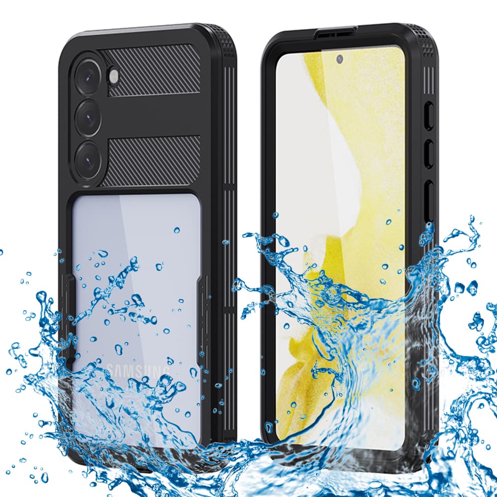 ShellBox Vodotěsné pouzdro IP68 Samsung Galaxy S23 Plus Černé - náhled 1