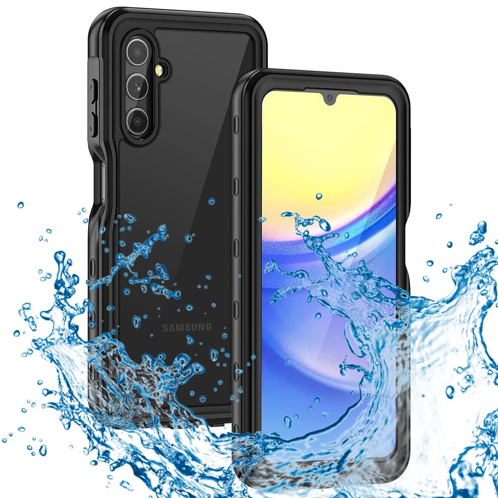 ShellBox Vodotěsné pouzdro IP68 Samsung Galaxy A15 4G A15 5G Black - náhled 1