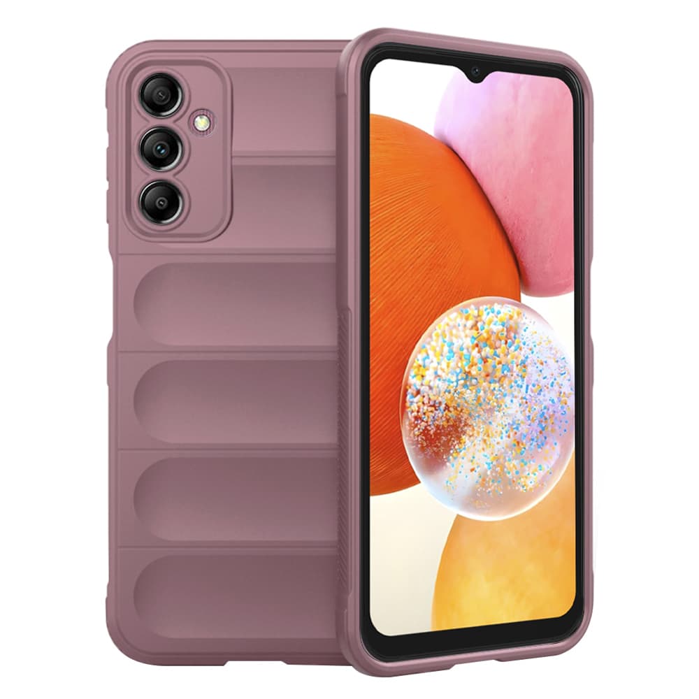 Techsuit Kouzelný štít Samsung Galaxy A14 4G A14 5G Fialový - náhled 1