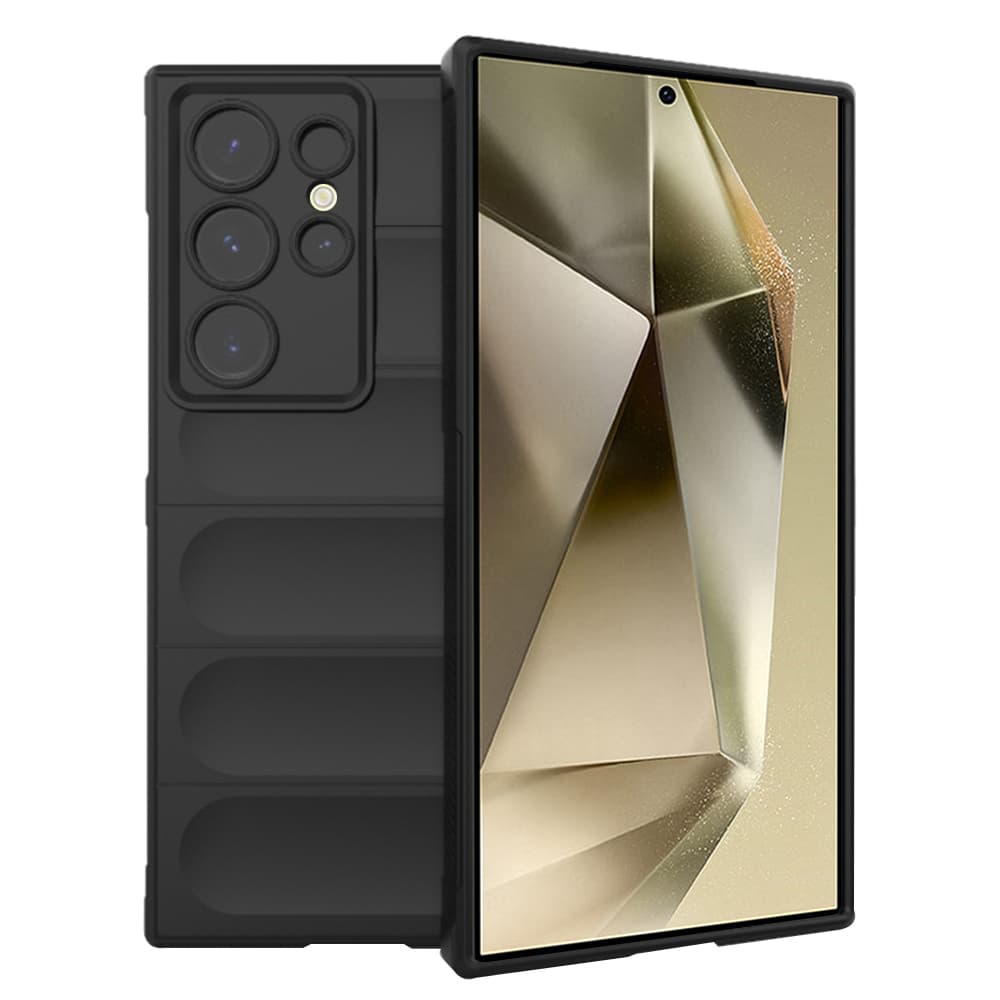 Techsuit Kouzelný Štít Samsung Galaxy S24 Ultra Černý - náhled 1