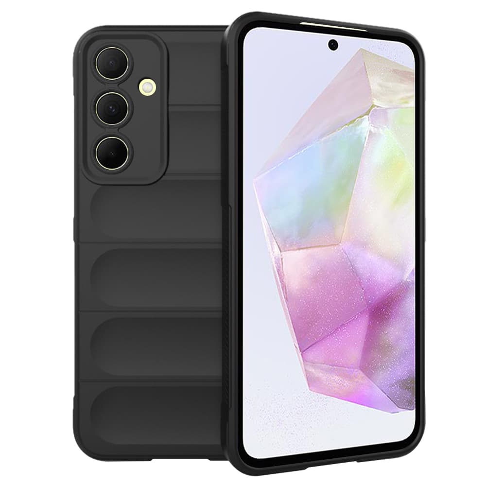Techsuit Kouzelný štít Samsung Galaxy A35 5G Černý - náhled 1