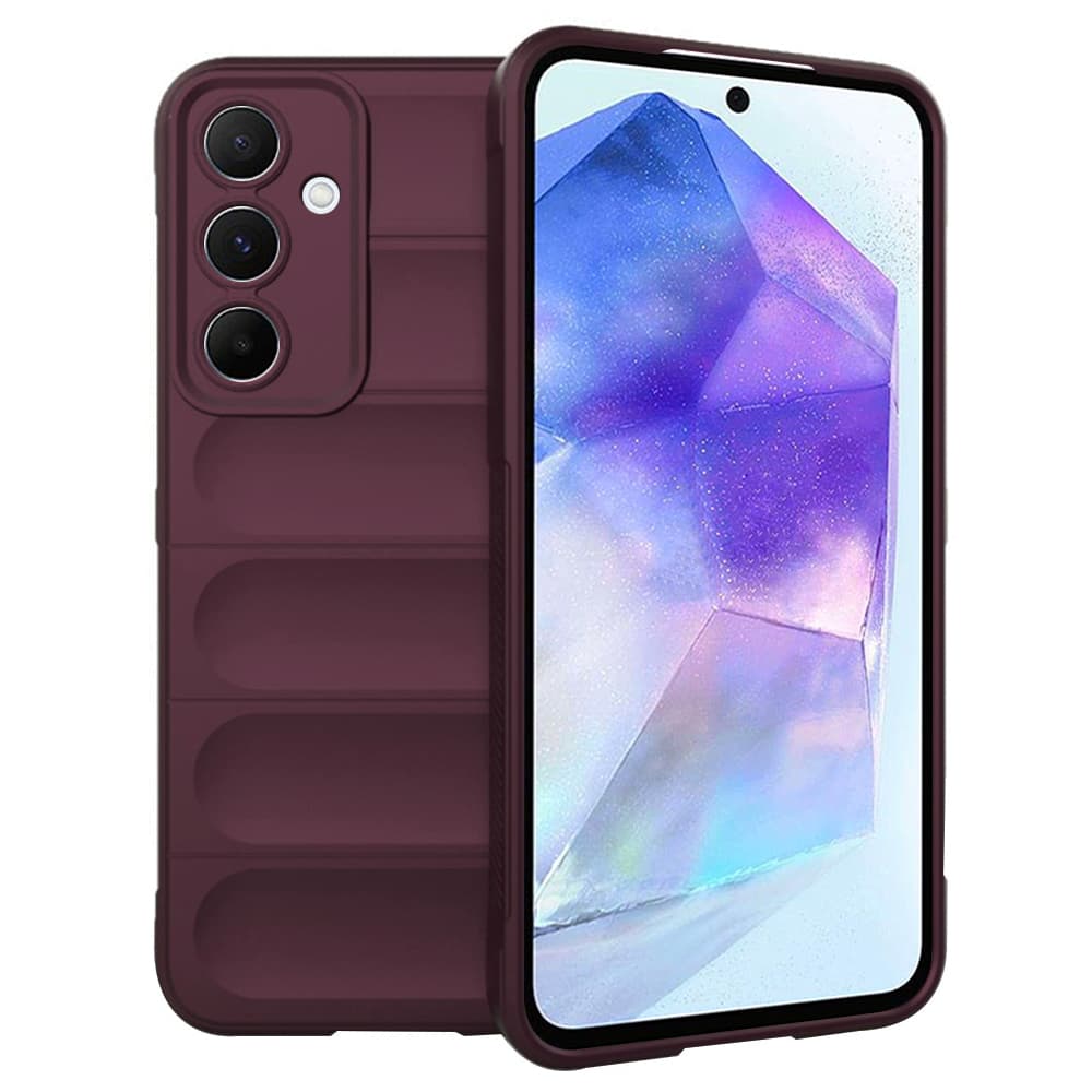 Techsuit Kouzelný štít Samsung Galaxy A55 5G Bordeaux - náhled 1
