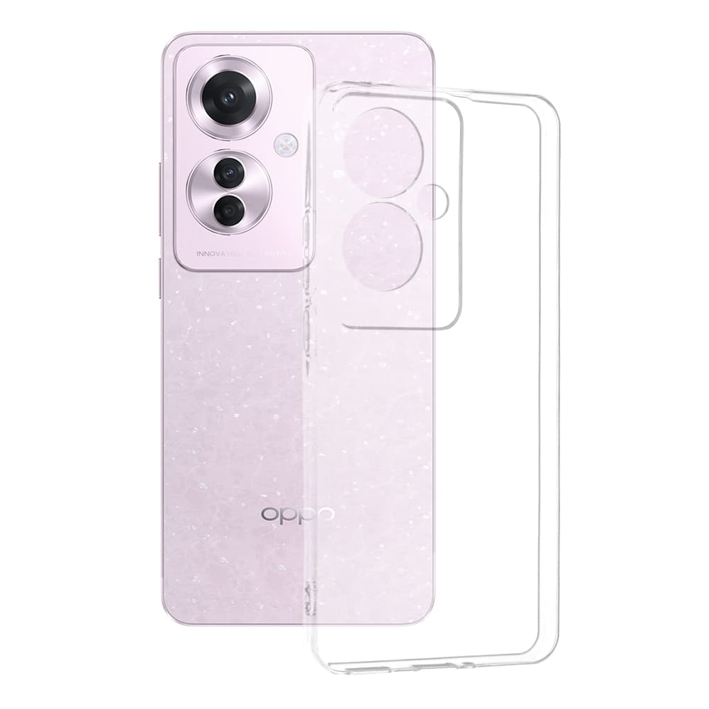 Techsuit Čirý silikon Oppo Reno11 F - náhled 1