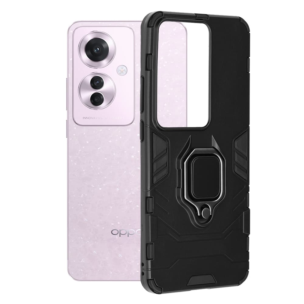 Techsuit Silikonový kryt Oppo Reno11 F Black - náhled 1