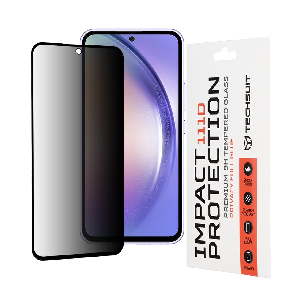 Techsuit 111D Privátní Celoplošné Samsung Galaxy A54 Černá - náhled 1