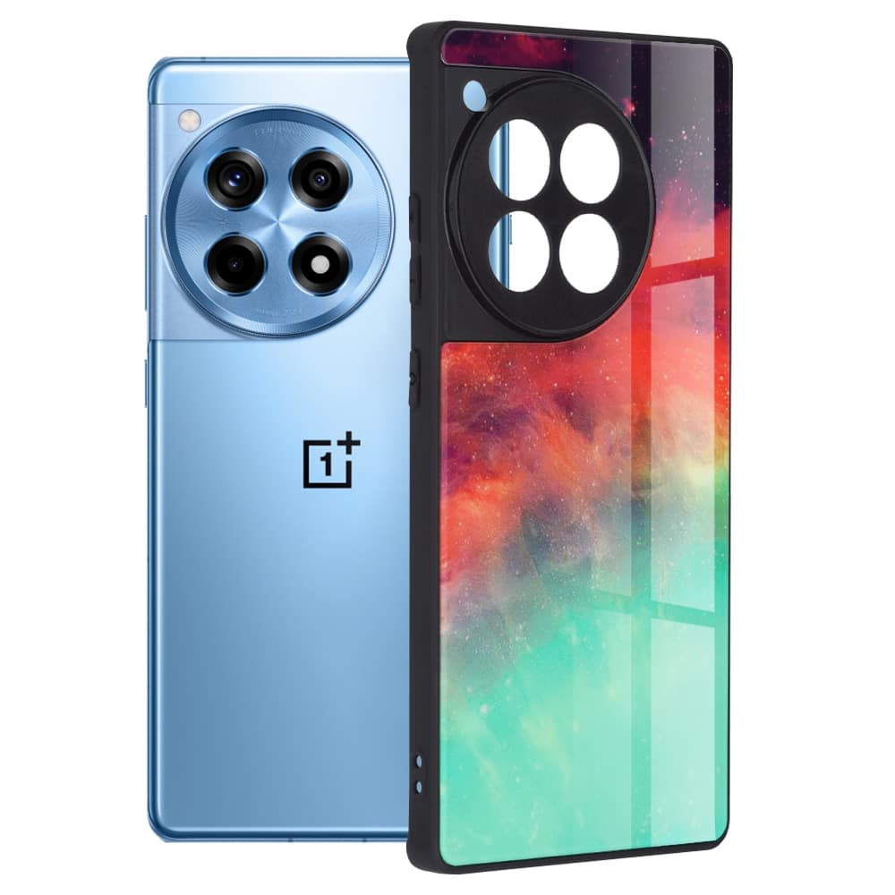 Techsuit Série Glaze OnePlus 12R Ohnivý oceán - náhled 1