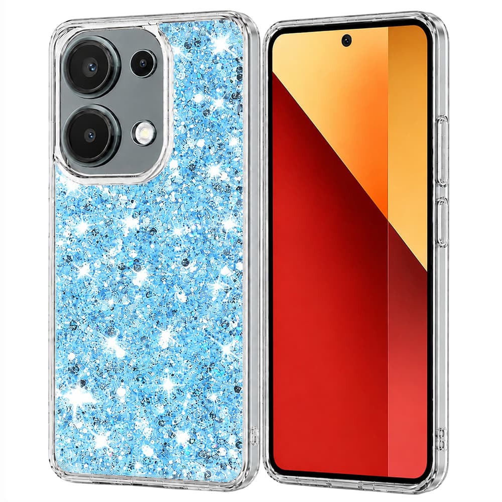 Techsuit Třpytivý Modrý Xiaomi Redmi Note 13 Pro 4G - náhled 1