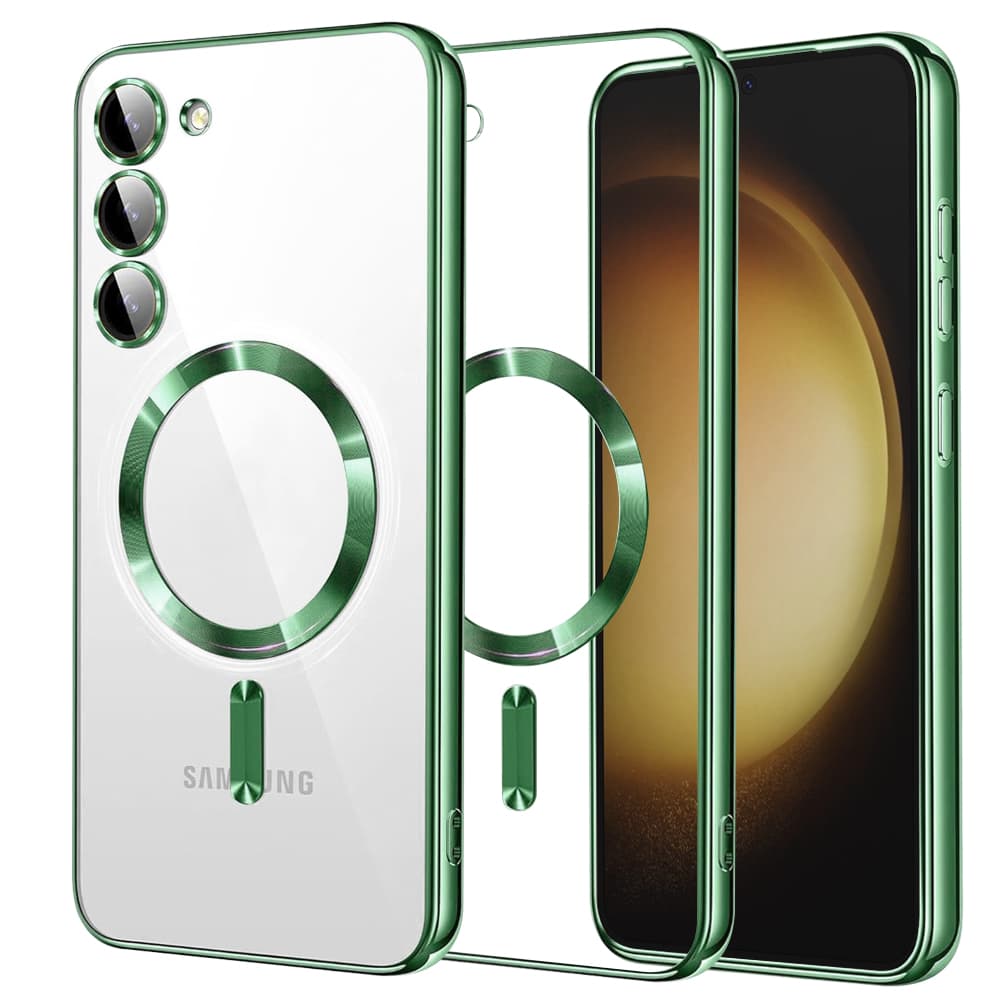 Techsuit Luxusní MagSafe Samsung Galaxy S23 Plus Světle zelený - náhled 1