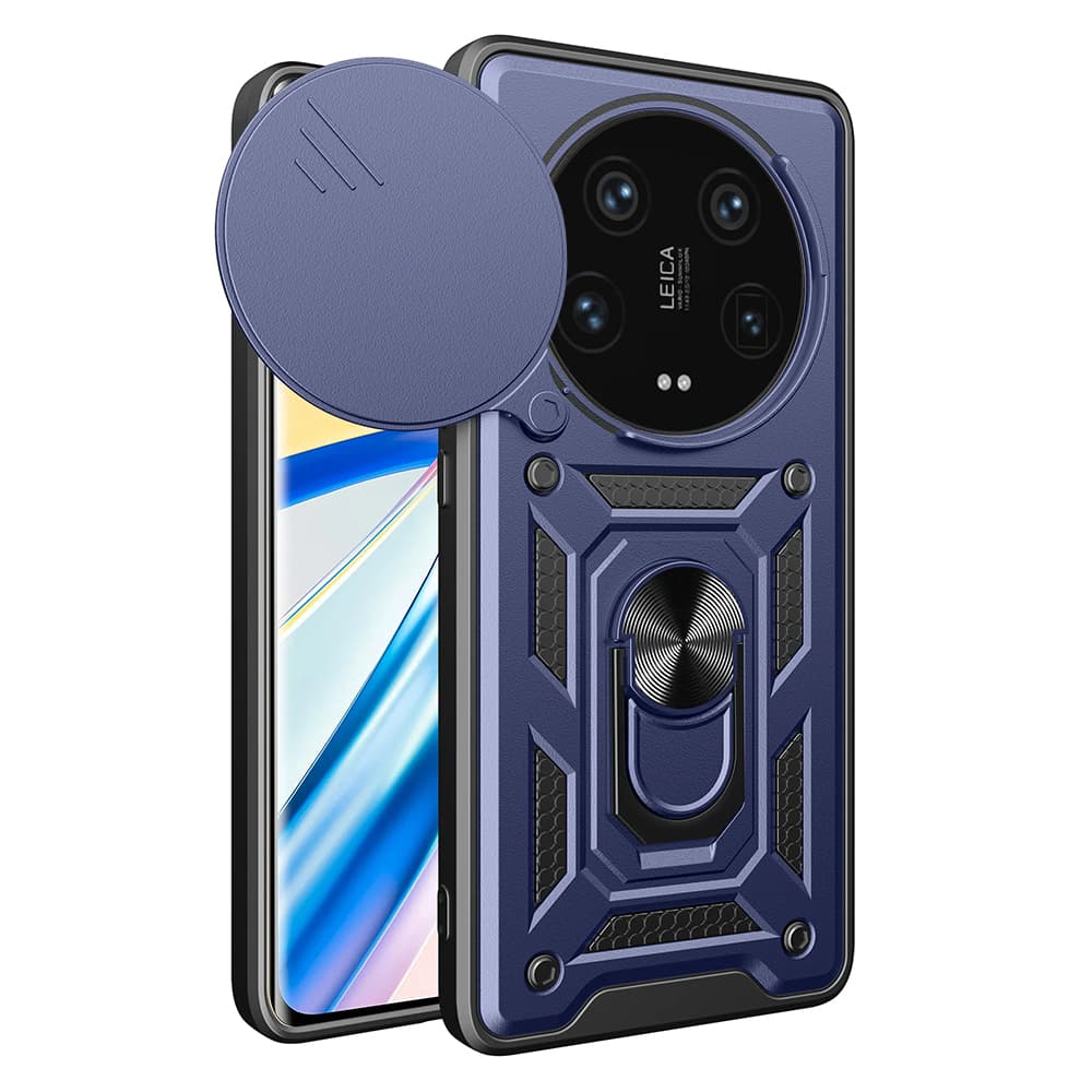 Techsuit Řada CamShield Xiaomi 14 Ultra Modré - náhled 1