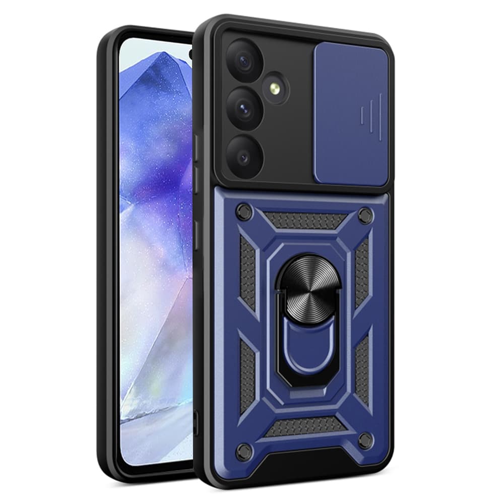 Techsuit CamShield série Samsung Galaxy A55 5G modrý - náhled 1
