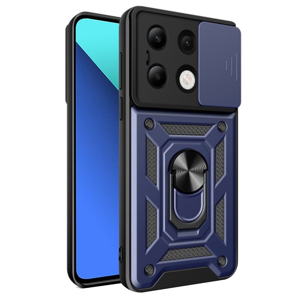 Techsuit CamShield řada Xiaomi Redmi Note 13 4G Modré - náhled 1