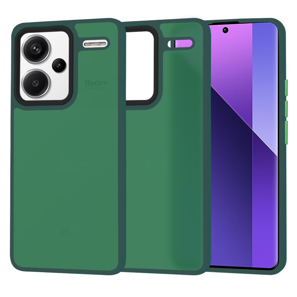 Techsuit HaloFrost Řada Xiaomi Redmi Note 13 Pro+ 5G Půlnoční zelená - náhled 1