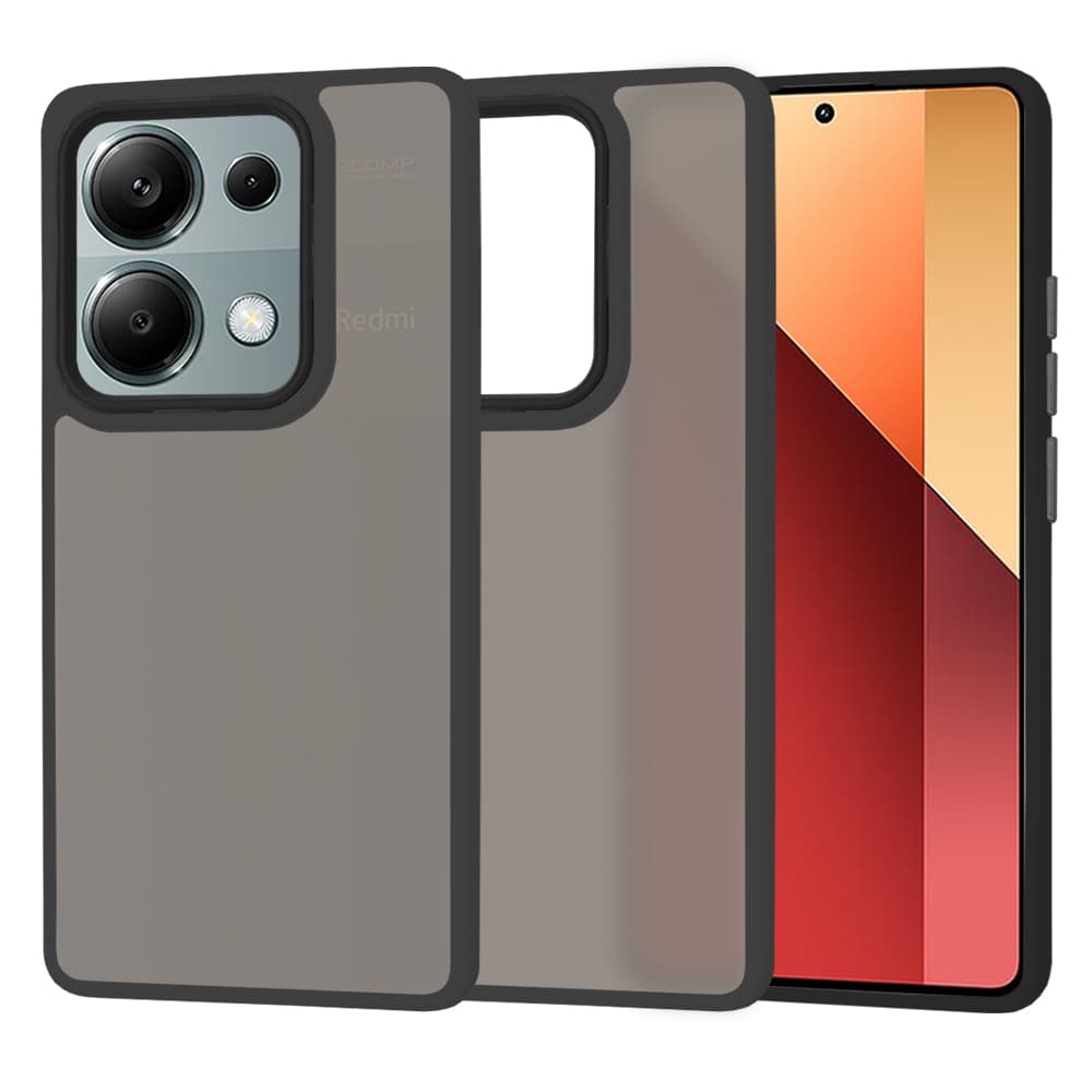 Techsuit HaloFrost Series Xiaomi Redmi Note 13 Pro 4G Black - náhled 1