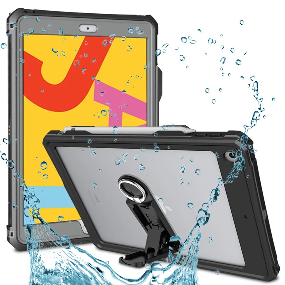 ShellBox Vodotěsný IP68 iPad 10.2" (201920202021) Black - náhled 1