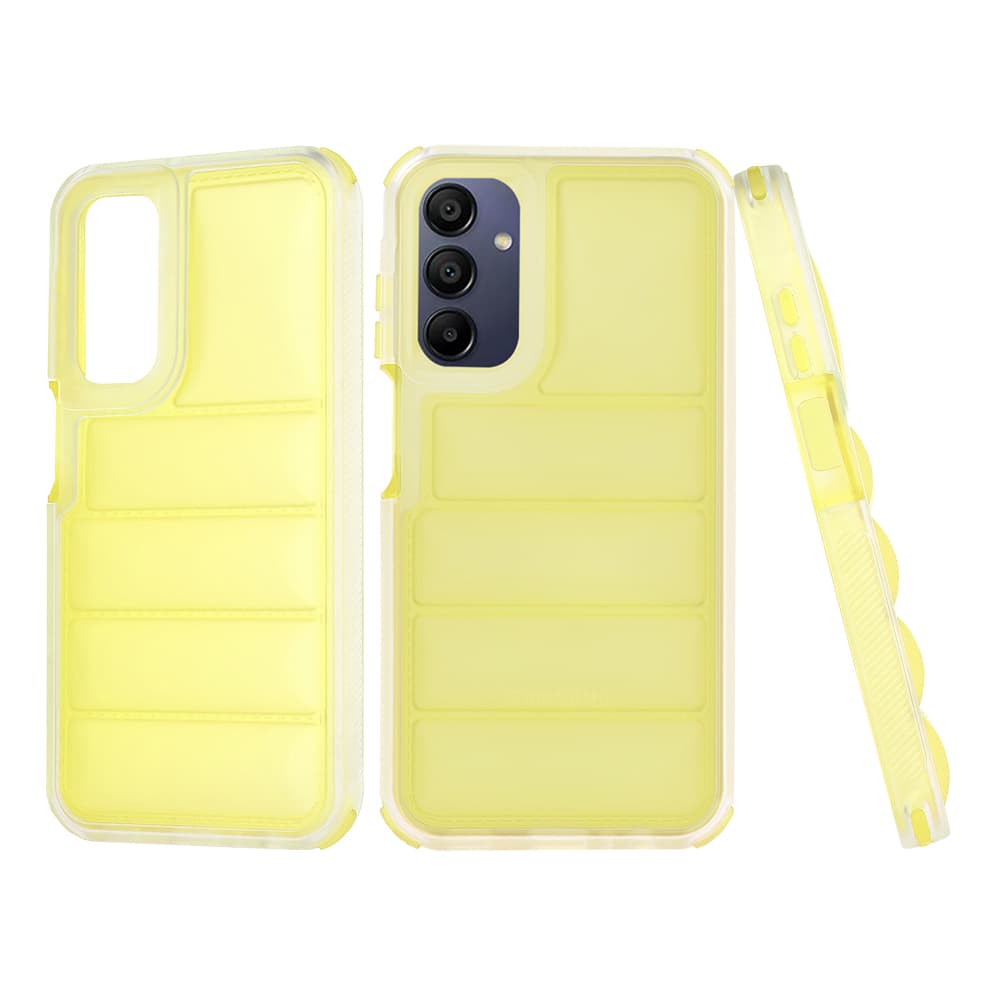 Techsuit Wave Shield Samsung Galaxy A15 4G A15 5G Yellow - náhled 1