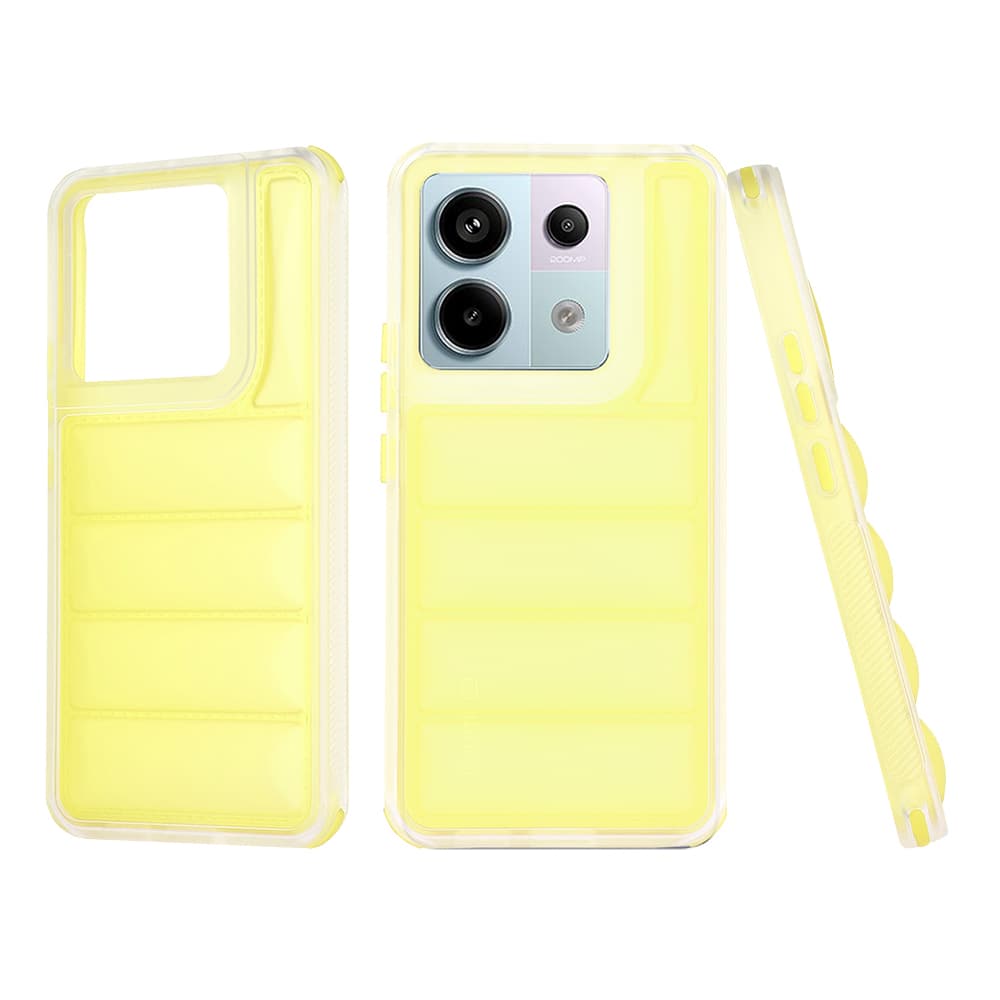 Techsuit Wave Shield Xiaomi Redmi Note 13 Pro 5G Poco X6 Žlutý - náhled 1