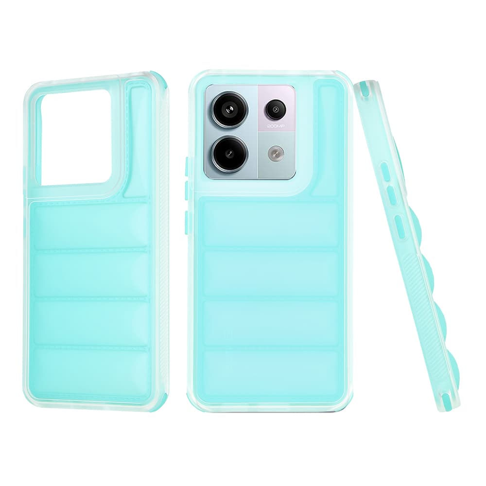 Techsuit Wave Shield Xiaomi Redmi Note 13 Pro 5G Poco X6 Turquoise - náhled 1