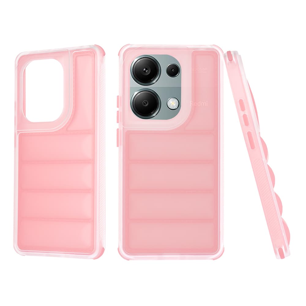 Techsuit Wave Shield Xiaomi Redmi Note 13 Pro 4G Poco M6 Pro 4G Pink - náhled 1