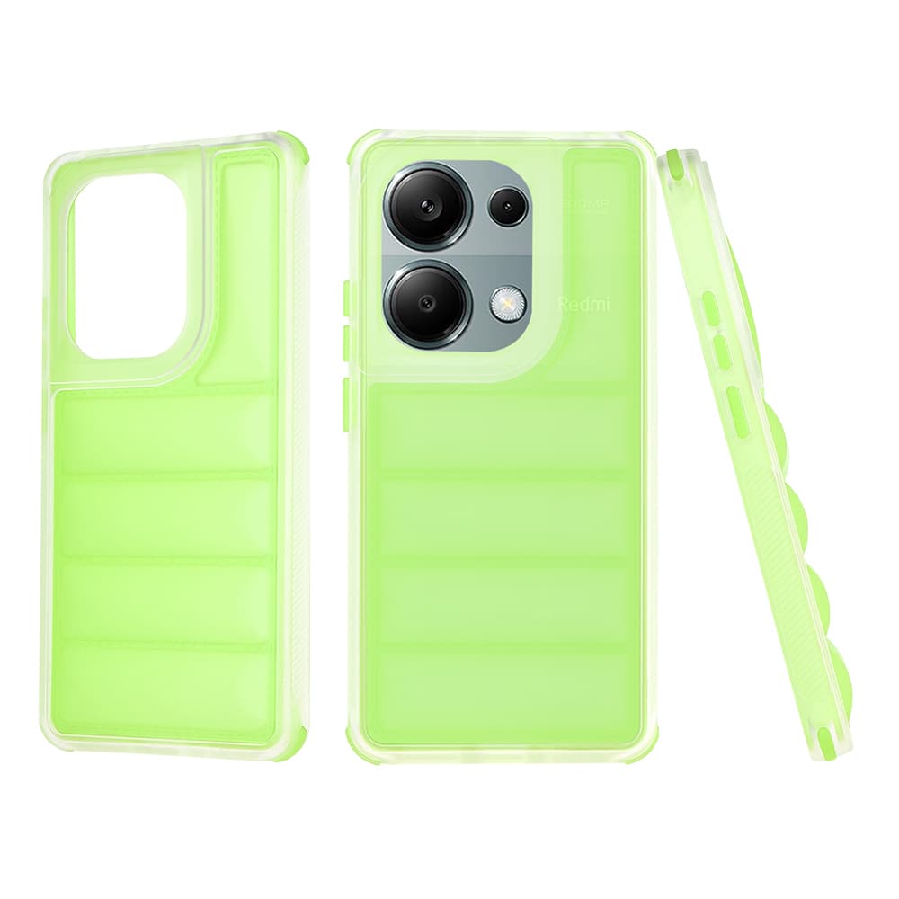 Techsuit Wave Shield Xiaomi Redmi Note 13 Pro 4G Poco M6 Pro 4G Green - náhled 1