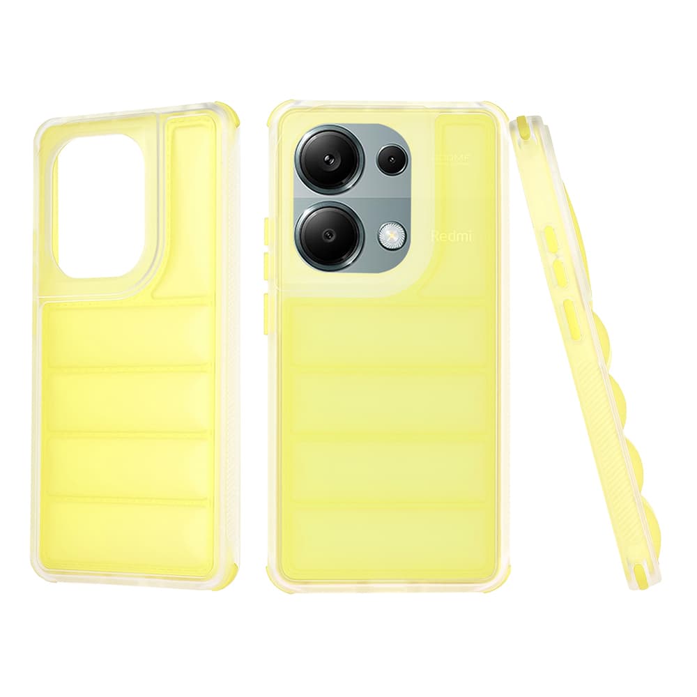 Techsuit Wave Shield Xiaomi Redmi Note 13 Pro 4G Poco M6 Pro 4G Yellow - náhled 1