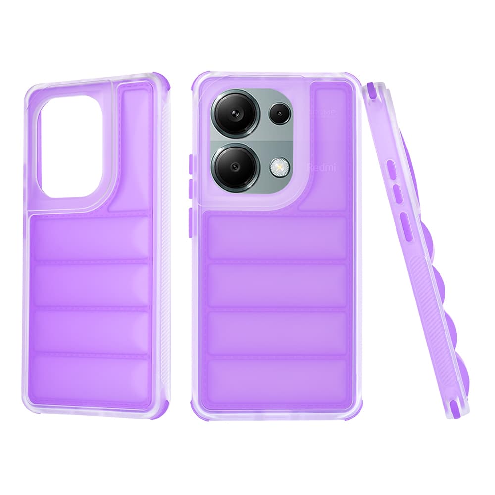 Techsuit Wave Shield Xiaomi Redmi Note 13 Pro 4G Poco M6 Pro 4G Violet - náhled 1