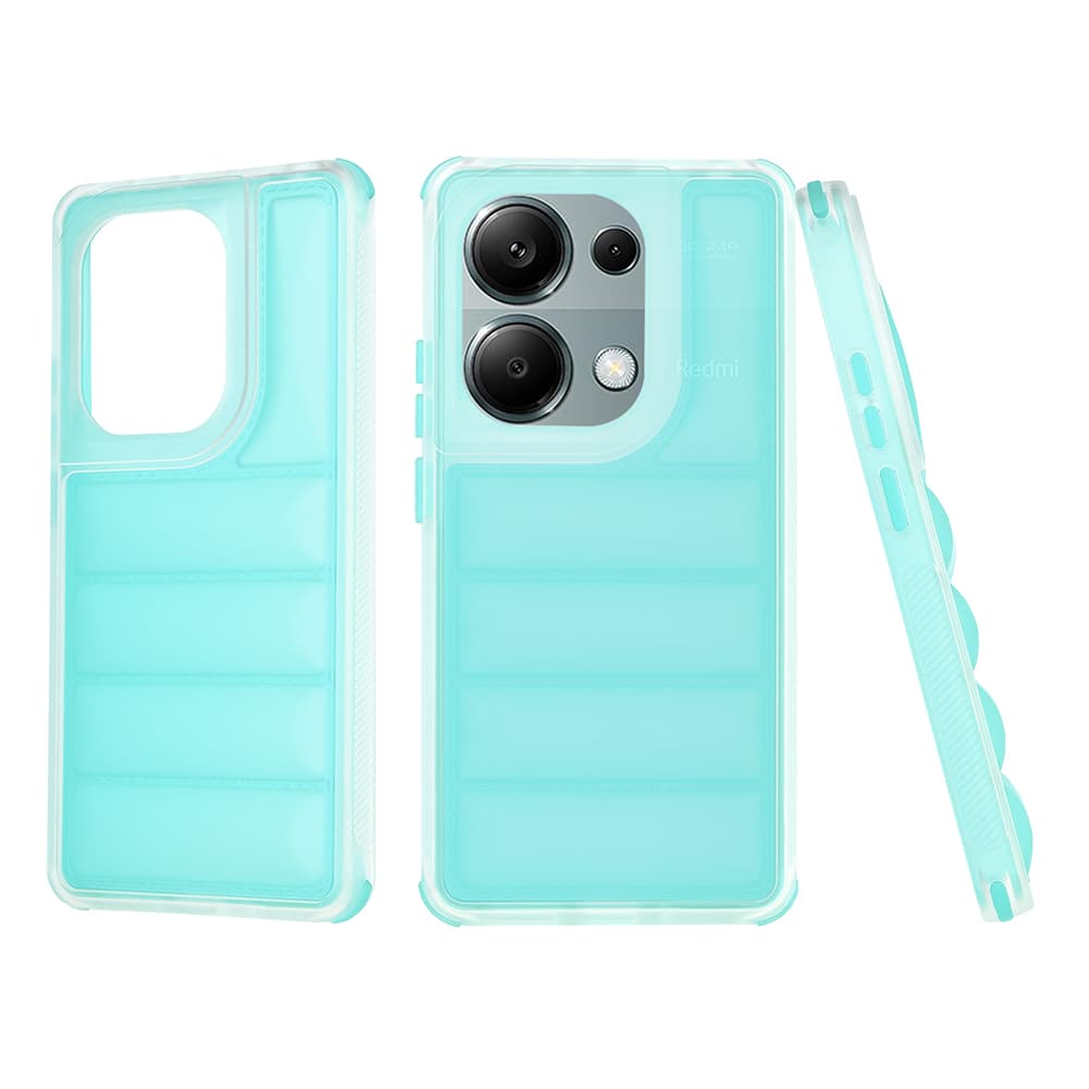 Techsuit Wave Shield Xiaomi Redmi Note 13 Pro 4G Poco M6 Pro 4G Turquoise - náhled 1