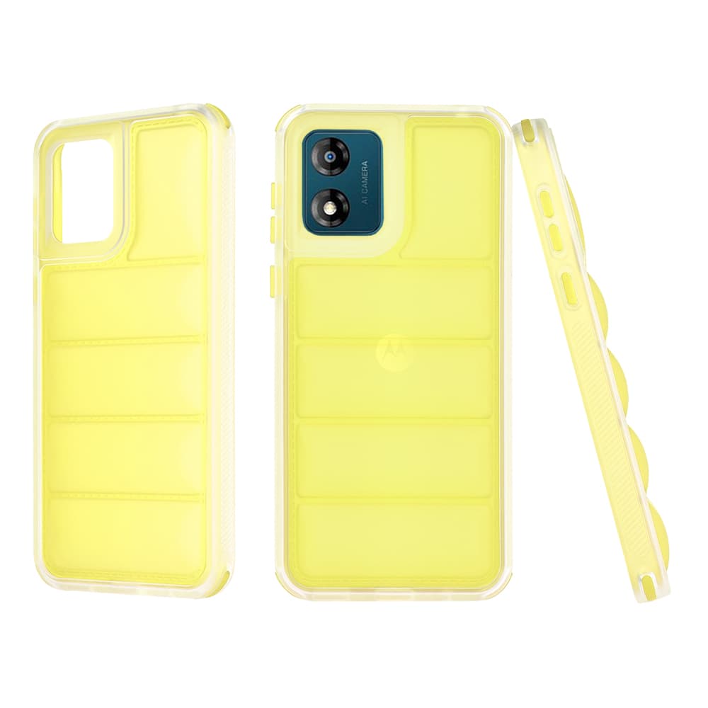 Techsuit Wave Shield Motorola Moto E13 Žlutý - náhled 1