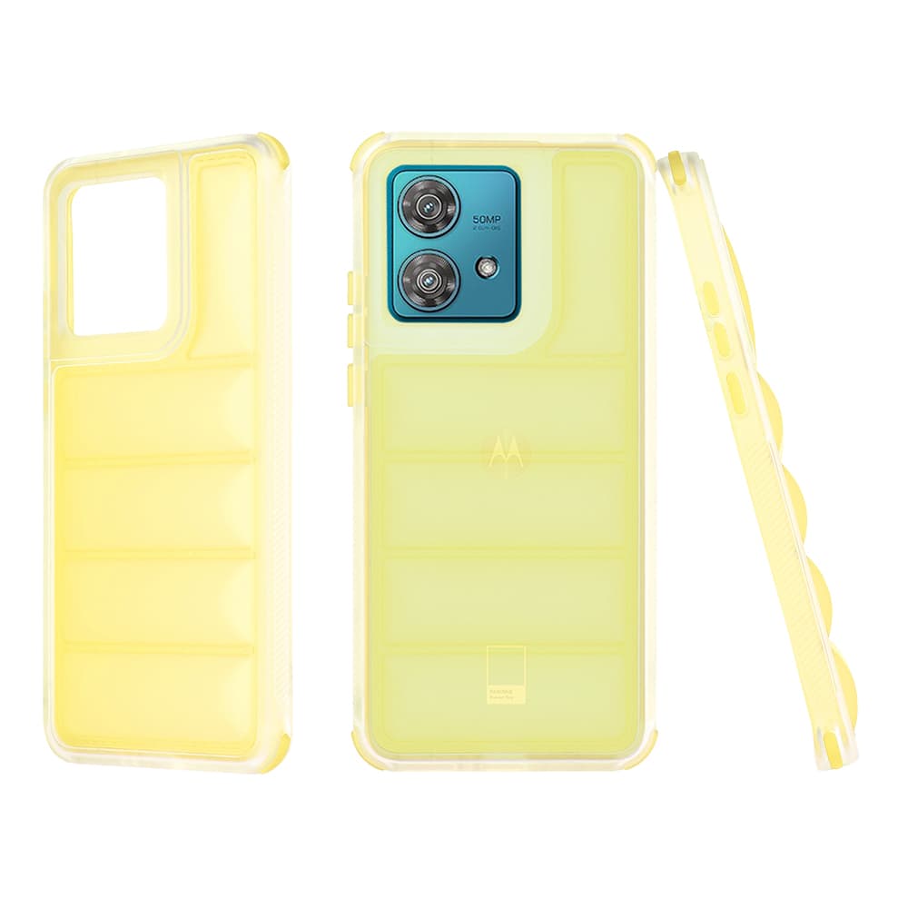 Techsuit Wave Shield Motorola Edge 40 Neo Yellow - náhled 1