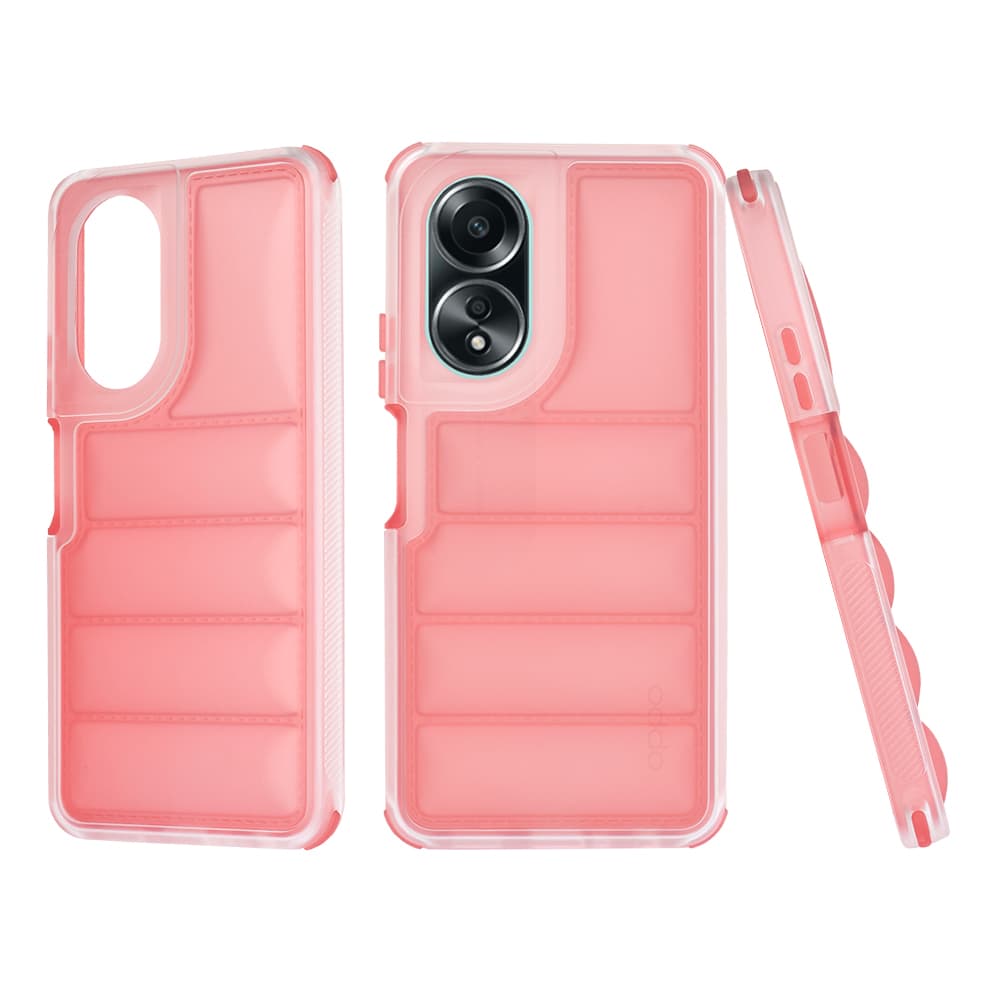 Techsuit Wave Shield Oppo A58 4G Red - náhled 1