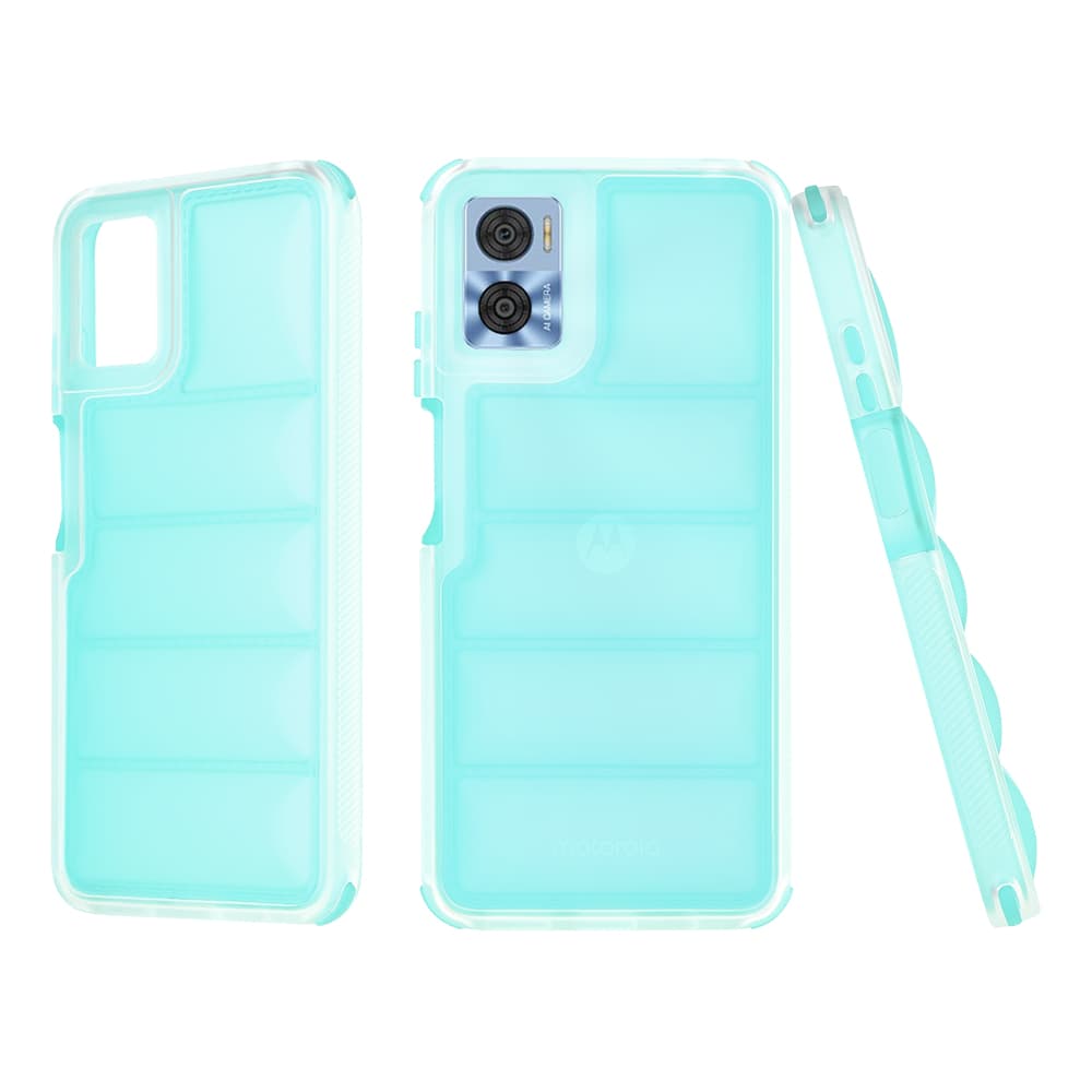 Techsuit Wave Shield Motorola Moto E22 Moto E22i Turquoise - náhled 1