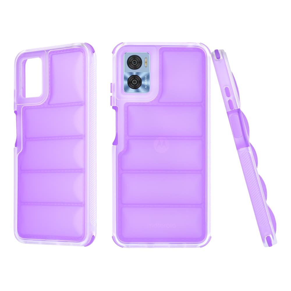 Techsuit Wave Shield Motorola Moto E22 Moto E22i Violet - náhled 1