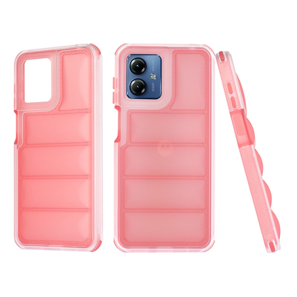 Techsuit Wave Shield Motorola Moto G14 Červený - náhled 1