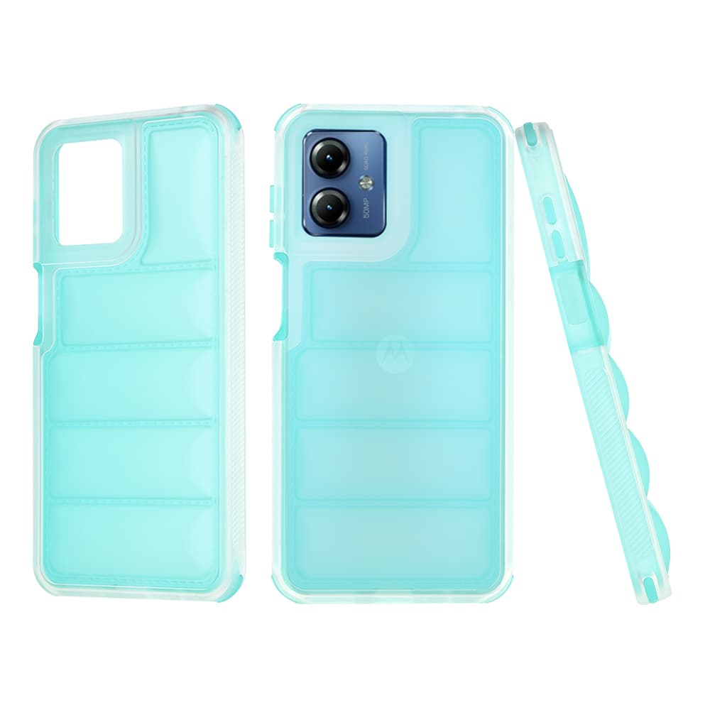 Techsuit Wave Shield Motorola Moto G14 Turquoise - náhled 1