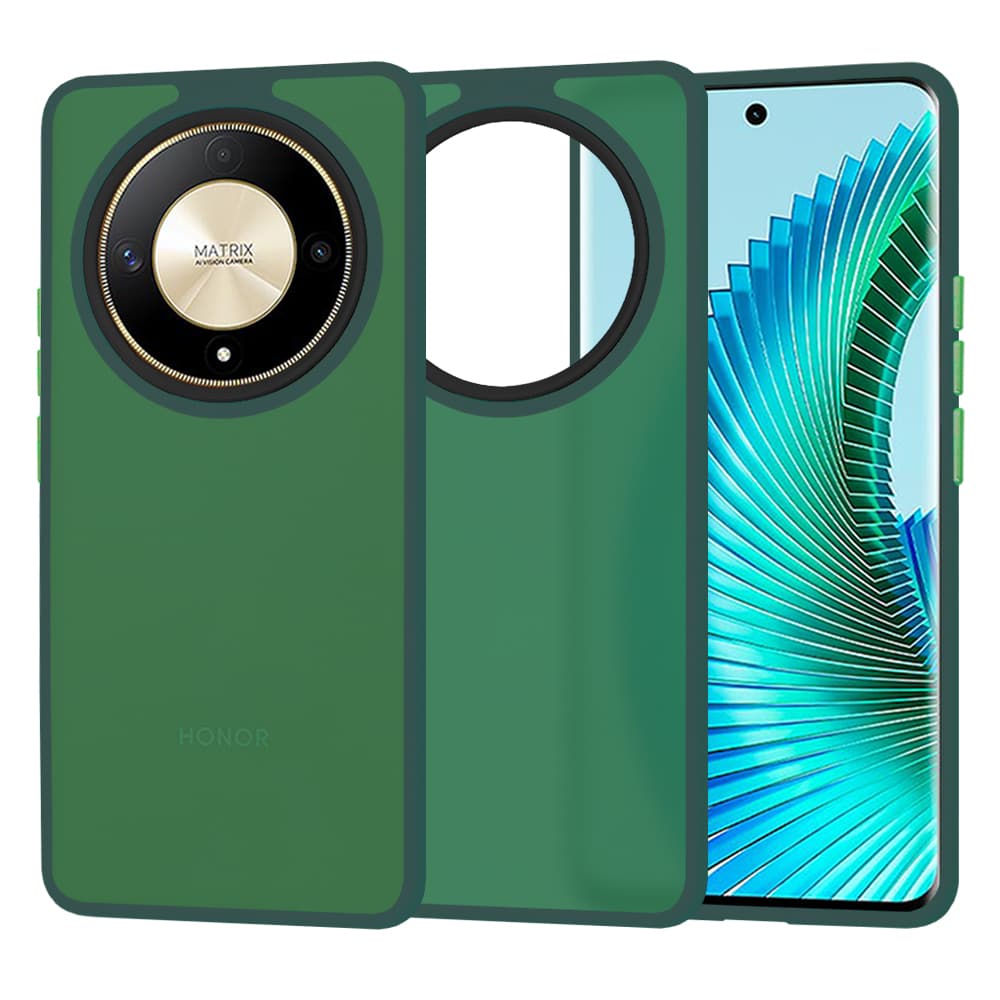 Techsuit HaloFrost Series Honor Magic6 Lite Midnight Green - náhled 1