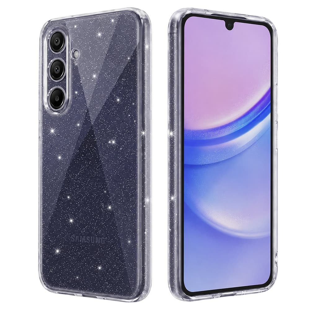 Techsuit SparkleSkin Samsung Galaxy A15 4G A15 5G Clear - náhled 1