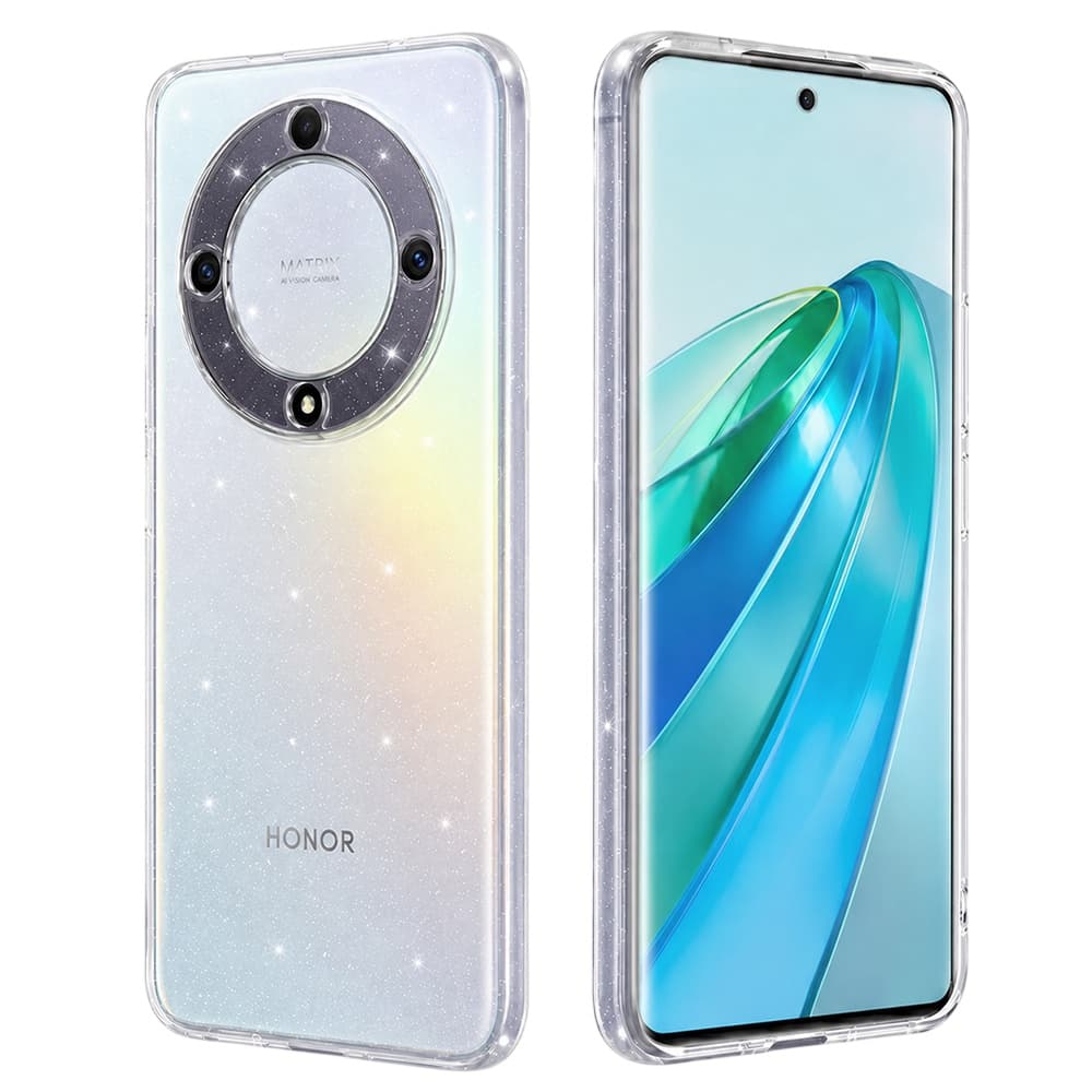 Techsuit SparkleSkin Series Honor X9a Clear - náhled 1