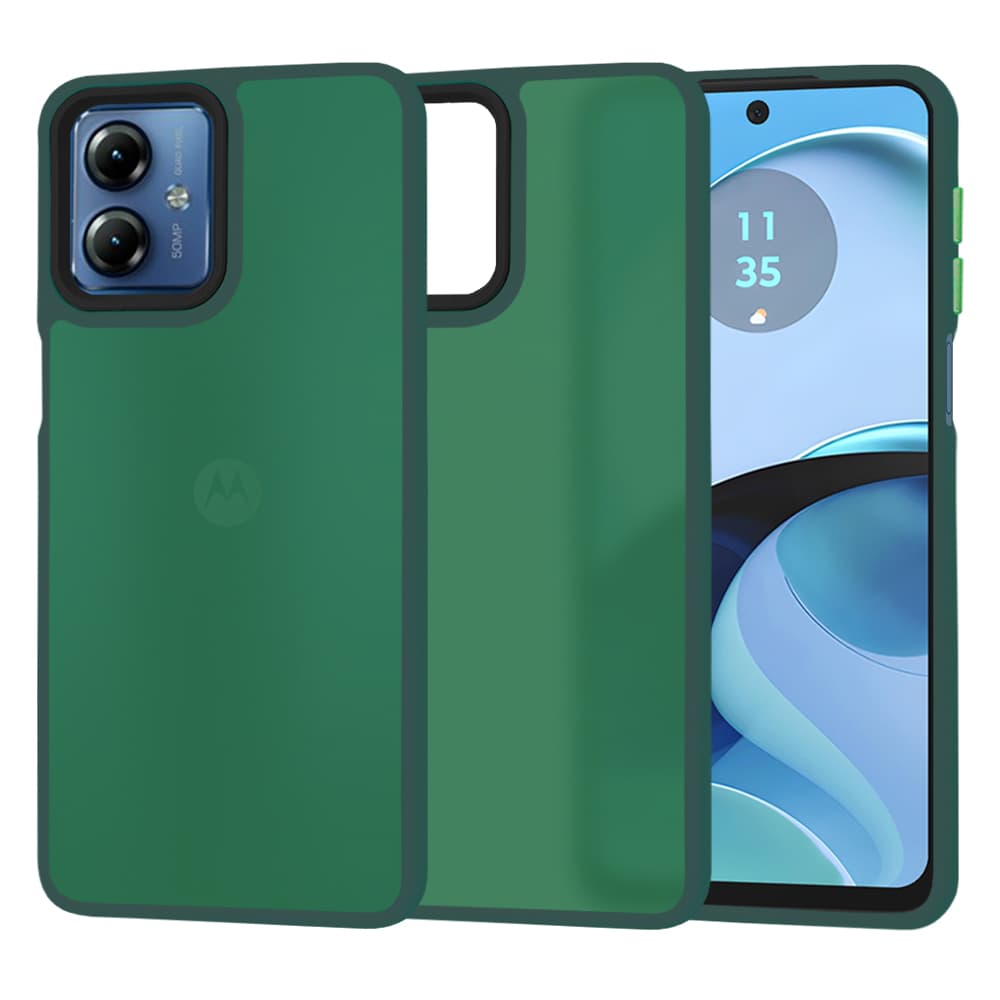 Techsuit HaloFrost Series Motorola Moto G14 Midnight Green - náhled 1