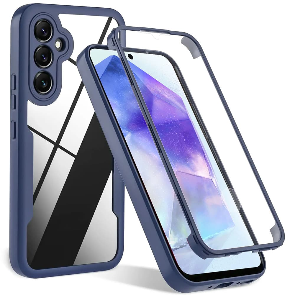 Techsuit ColorVerse 360 Series Screen Protector Samsung Galaxy A54 Blue - náhled 1