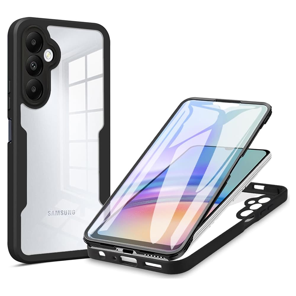 Techsuit ColorVerse 360 Series Screen Protector Samsung Galaxy A05s Black - náhled 1